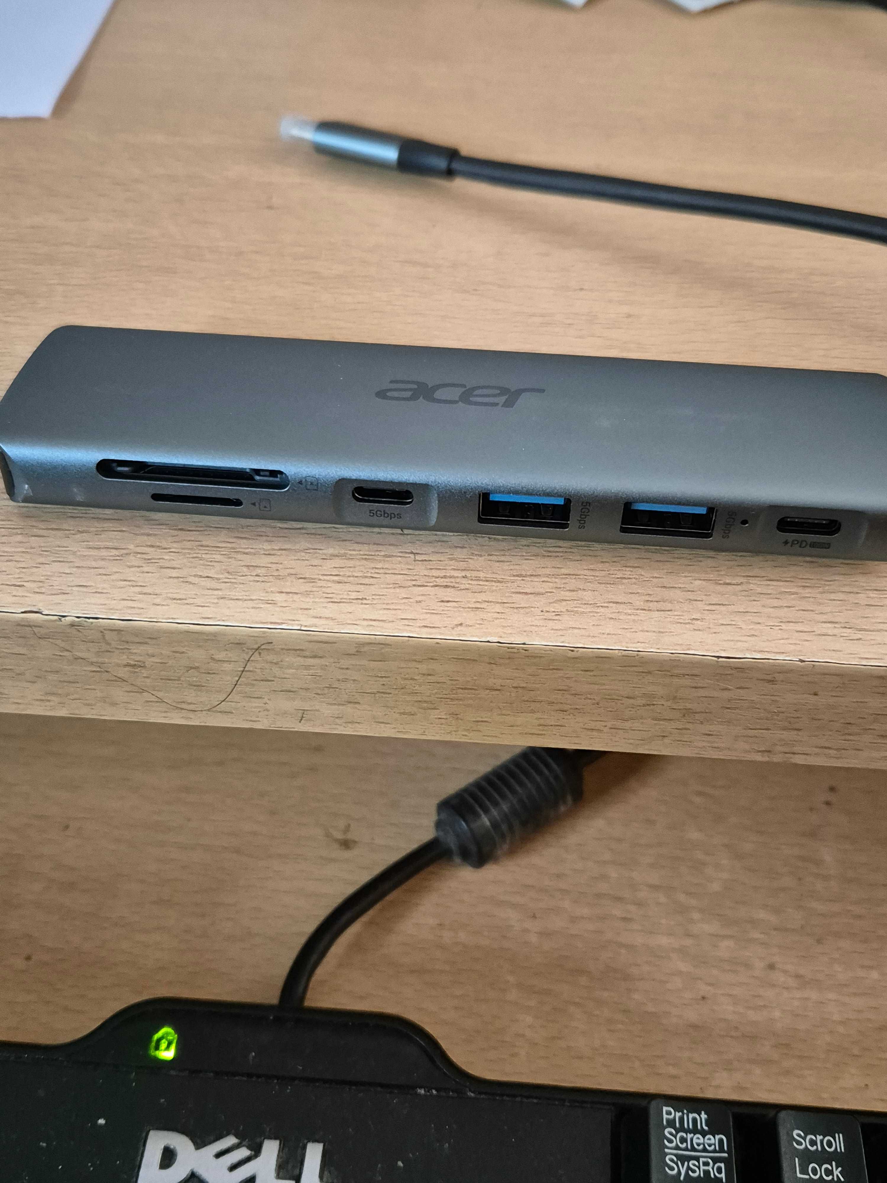HUB Acer 7-IN-1 modelo ODK360, novo