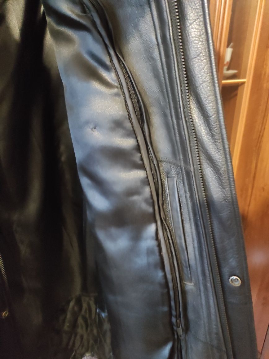 Куртка из говяжьей кожи 66 +-размера
