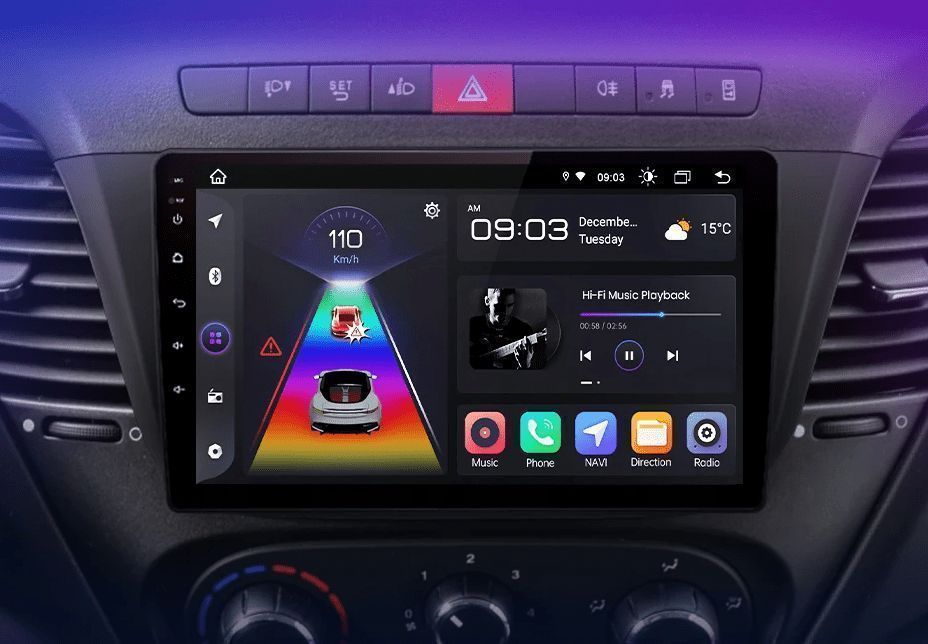 Radio CarPlay Android dla Iveco Daily 2014 - 2021, 6GB 128GB