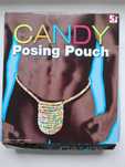 Jadalna bielizna z cukierków oryginalny prezent Candy Posing Pouch