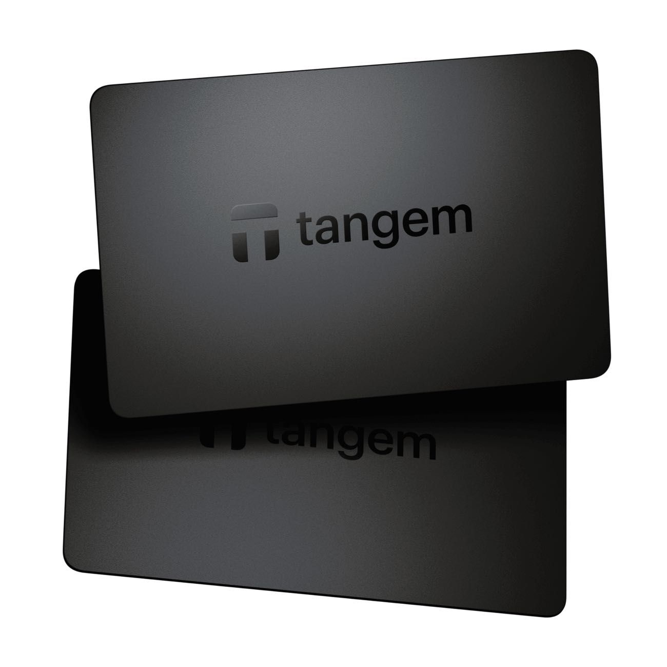Крипто-гаманець Tangem Wallet 2.0 набір з 2 карток Чорний ОФІЦІЙНИЙ