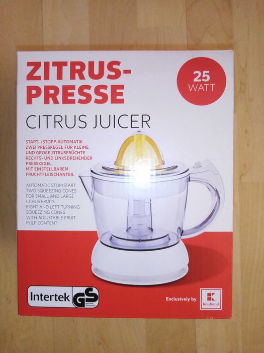 automatyczna wyciskarka do cytrusów, sokownik