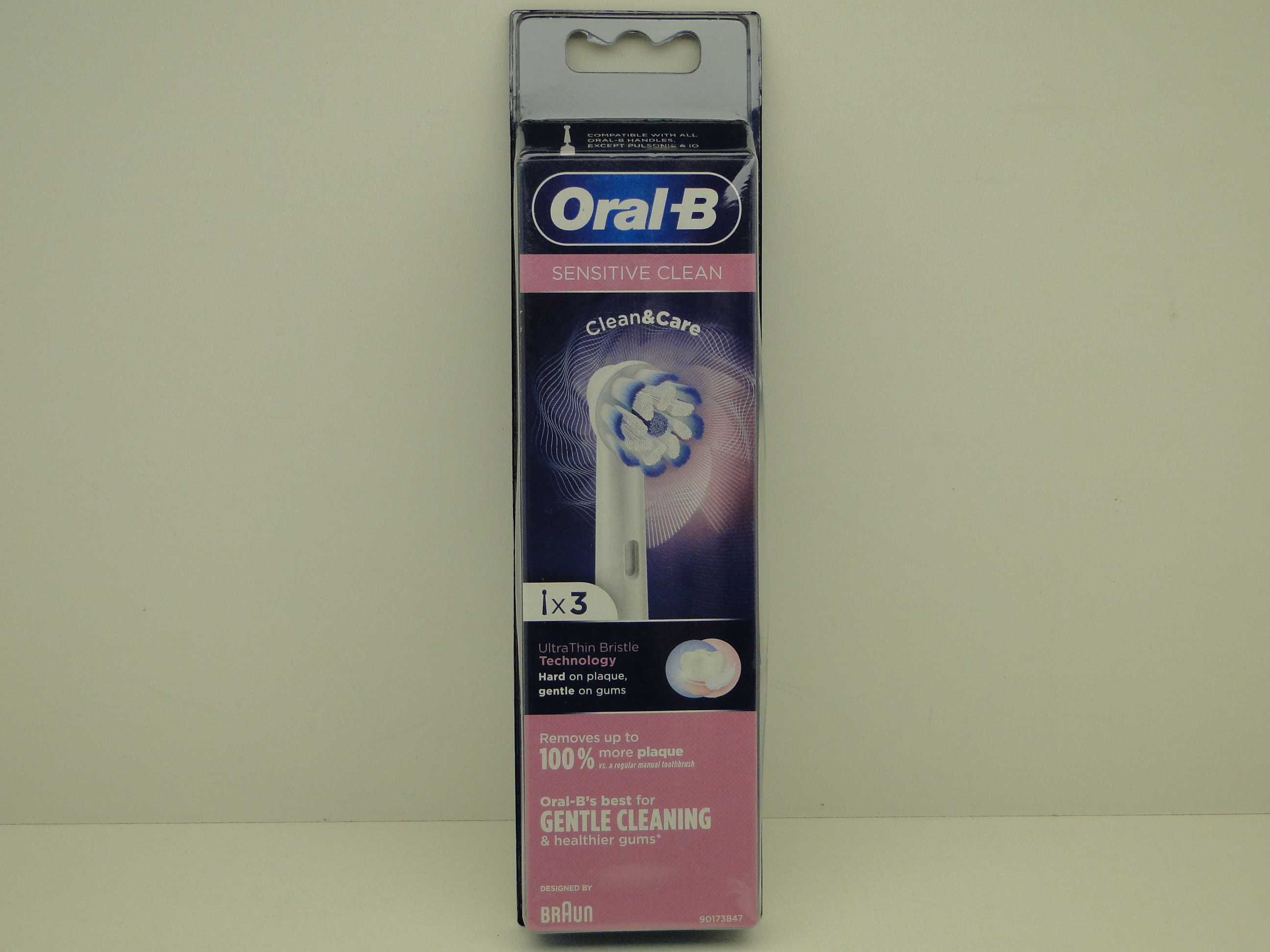 ORAL-B Sensitive Clean, 3 szt., Końcówki do szczoteczek, Nowe