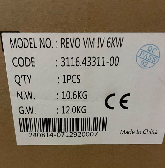 Гібридний інвертор новий Sorotec REVO VM IV 6kW/48V  ДБЖ