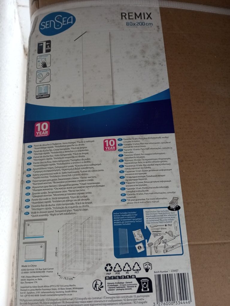 Painel Duche Banho