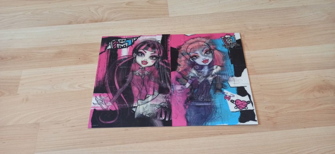 Puzzle Monster High 3D 50 elementów Trefl