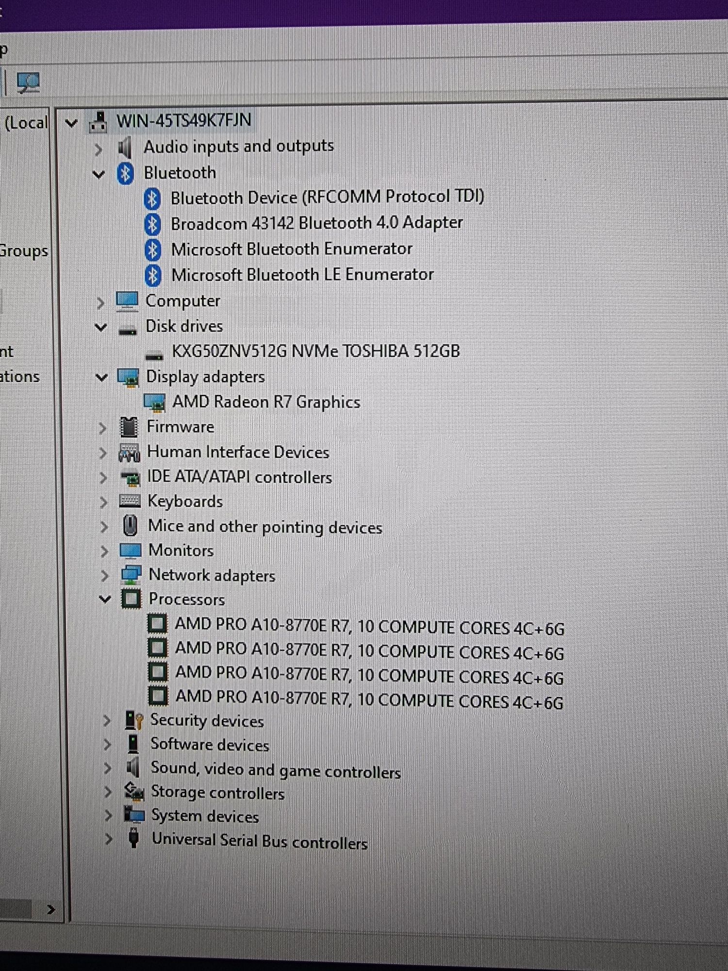 HP EliteDesk 705 G3 Desktop mini