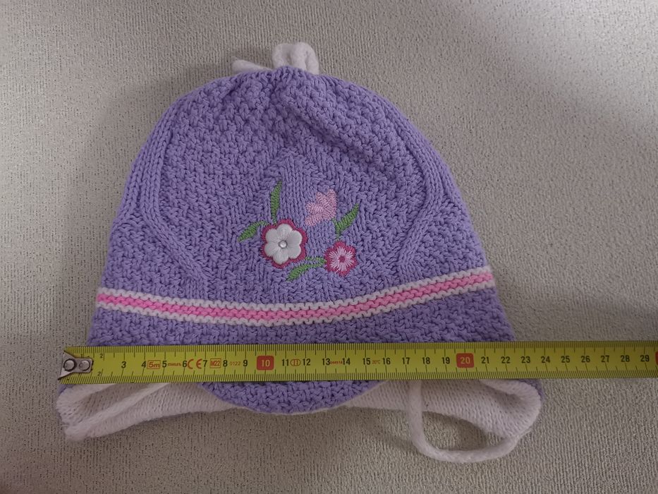 Czapka zimowa z szalikiem