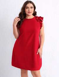 Czerwona sukienka Xl