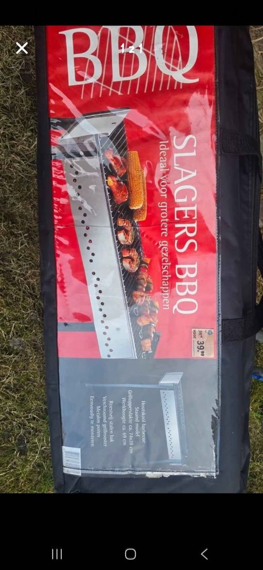 Grill na nóżkach
