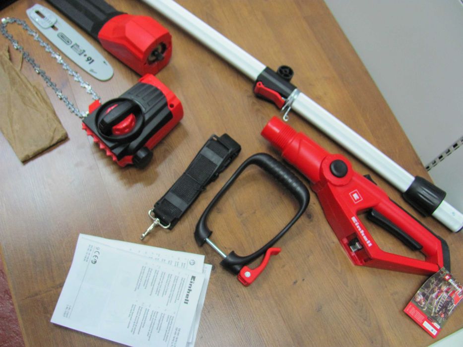 Висоторіз-кущоріз телескопічний Einhell GE-HC 18 Li Expert з Німеччини