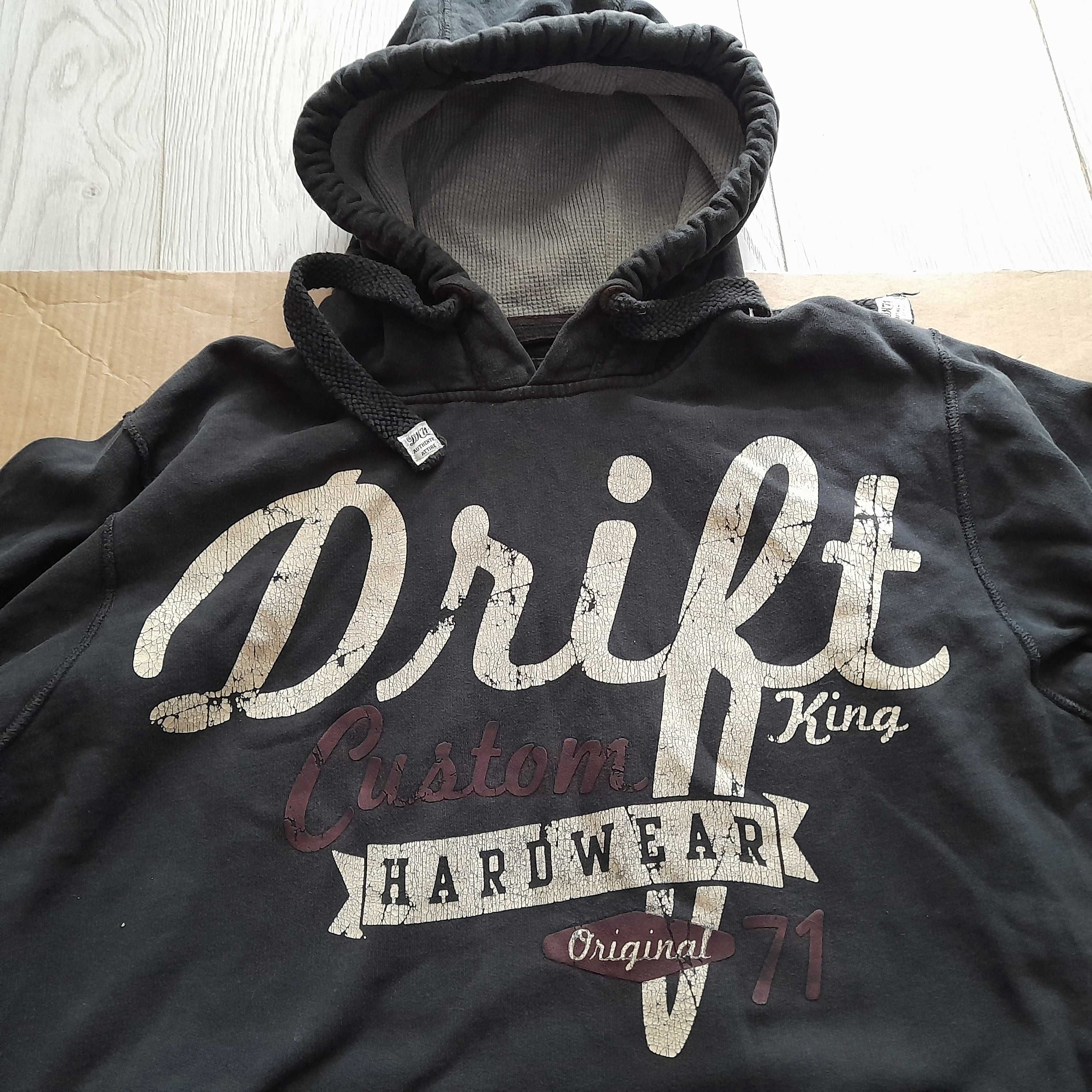 Drift king hoodie męska bluza z kapturem 2XL*3XL