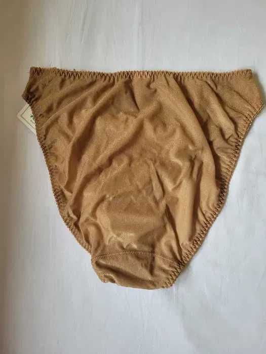 FELINA czarne r.38 i brązowe r.42 przezroczyste majtki NOWE