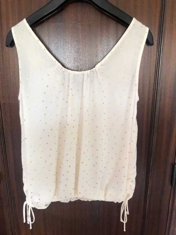 Blusa Creme Zara XS