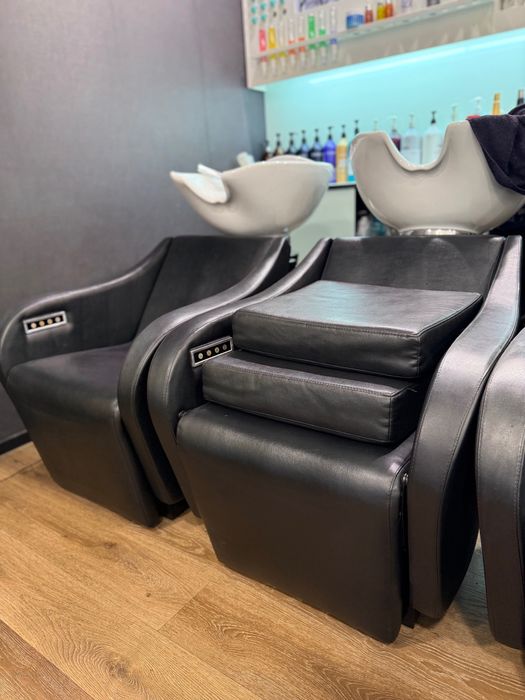 Cadeiras de lavatório com rampa elevatória