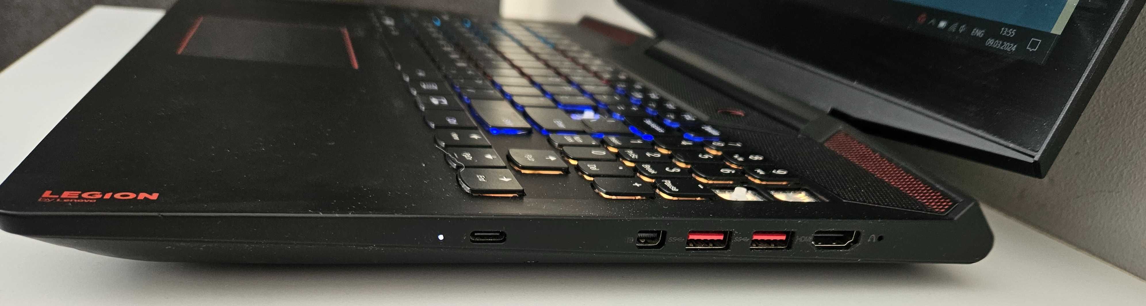 Laptop gamingowy Lenovo LegionY720 (15IKBK3),Intel Core i7,lub wymiana