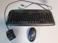 Комплект беспроводные мышь, клавиатура и ресивер Logitech