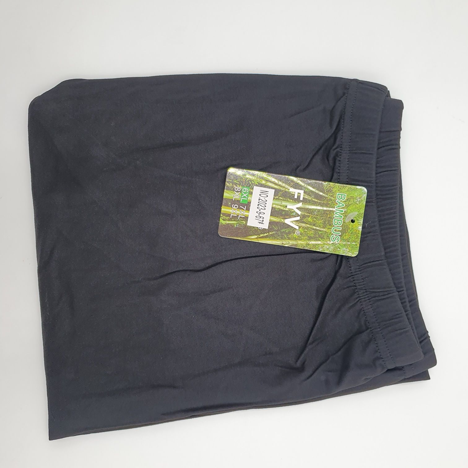 Spodnie getry legginsy czarne bambusowe 6xl bambus 7xl 8xl 9xl