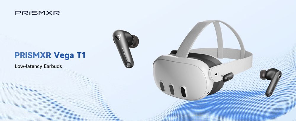 Нові Бездротові ігрові навушники Prismxr Vega T1