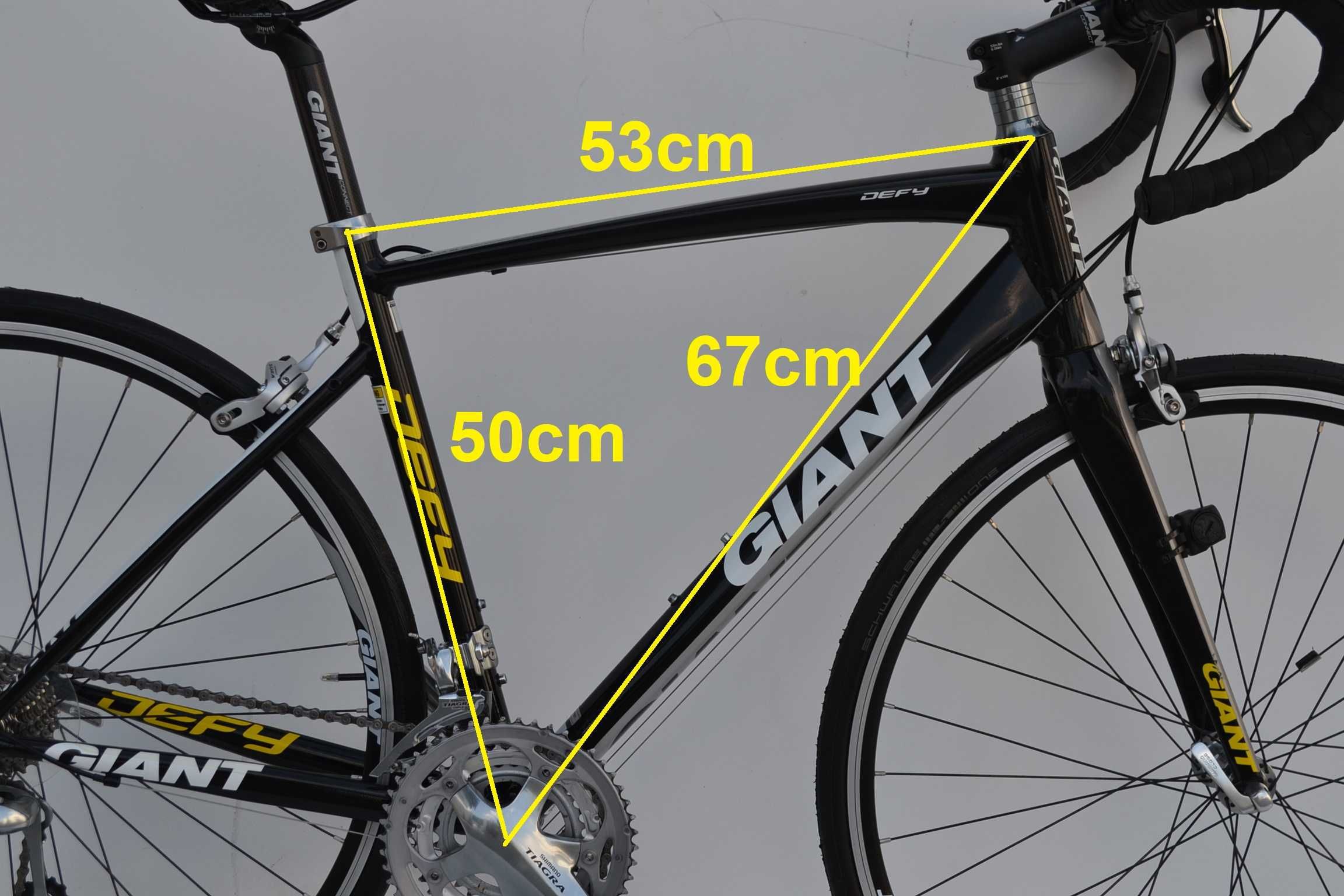 piekny Giant defy 1 3x9 shimano tiagra rozmiar ramy M stan BDB polecam