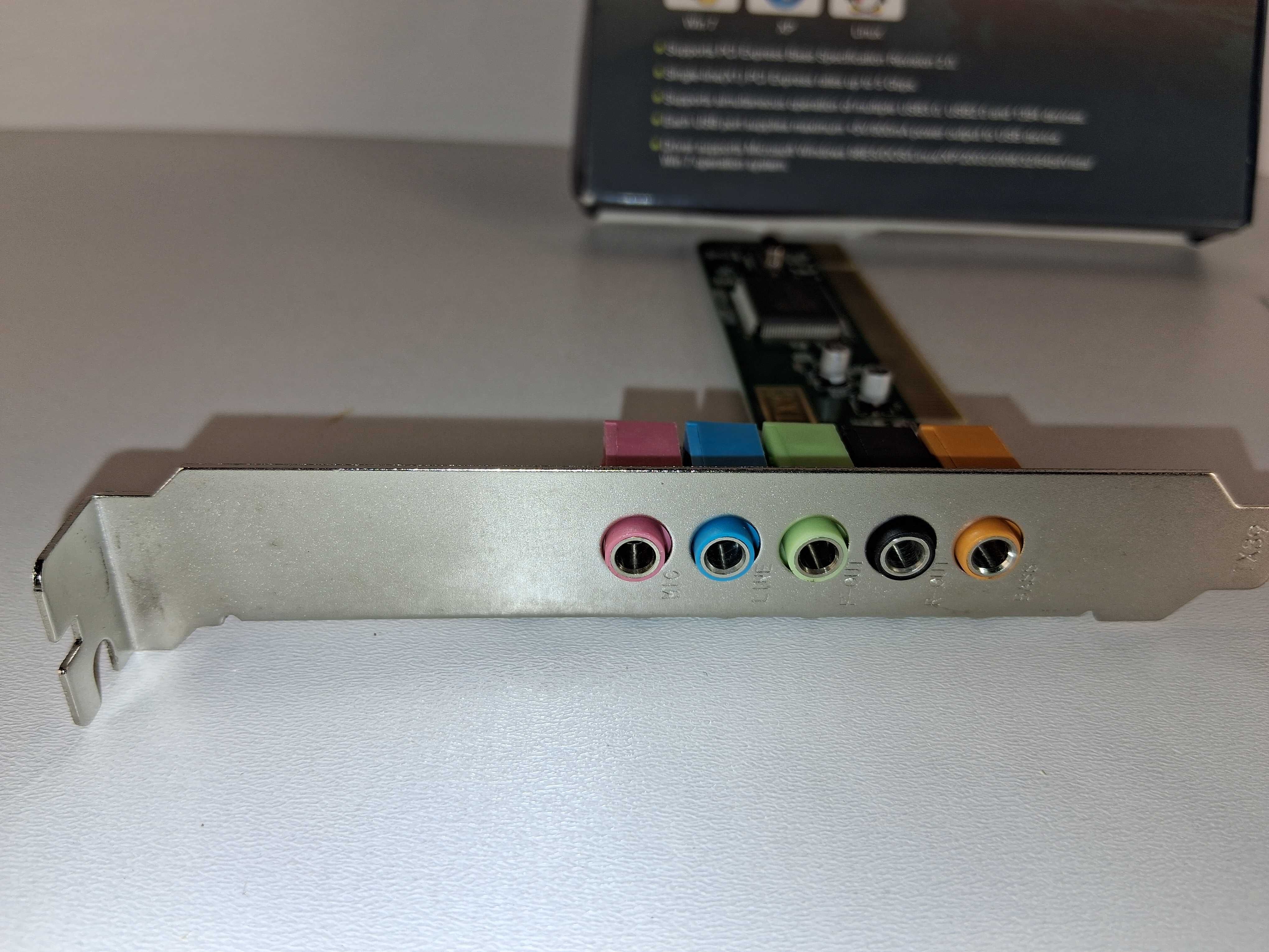 Y031 Karta Dźwiękowa PCI-E Multi I/O Controller Card 5.1 Kanałów