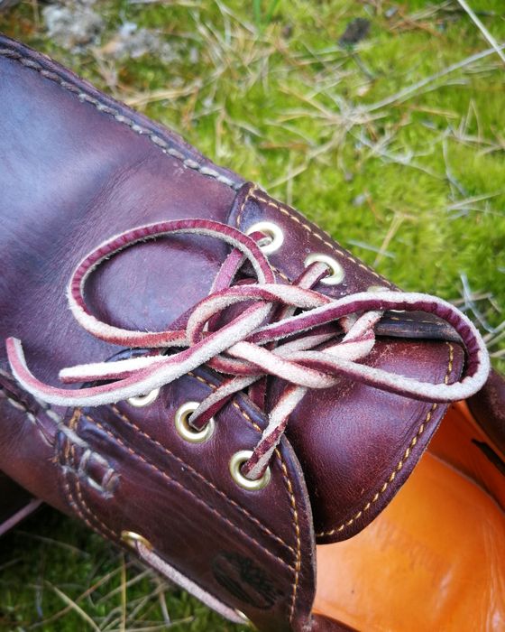 Мокасини, топ сайдери, туфлі Timberlend Eye Lug Handsewn Boat