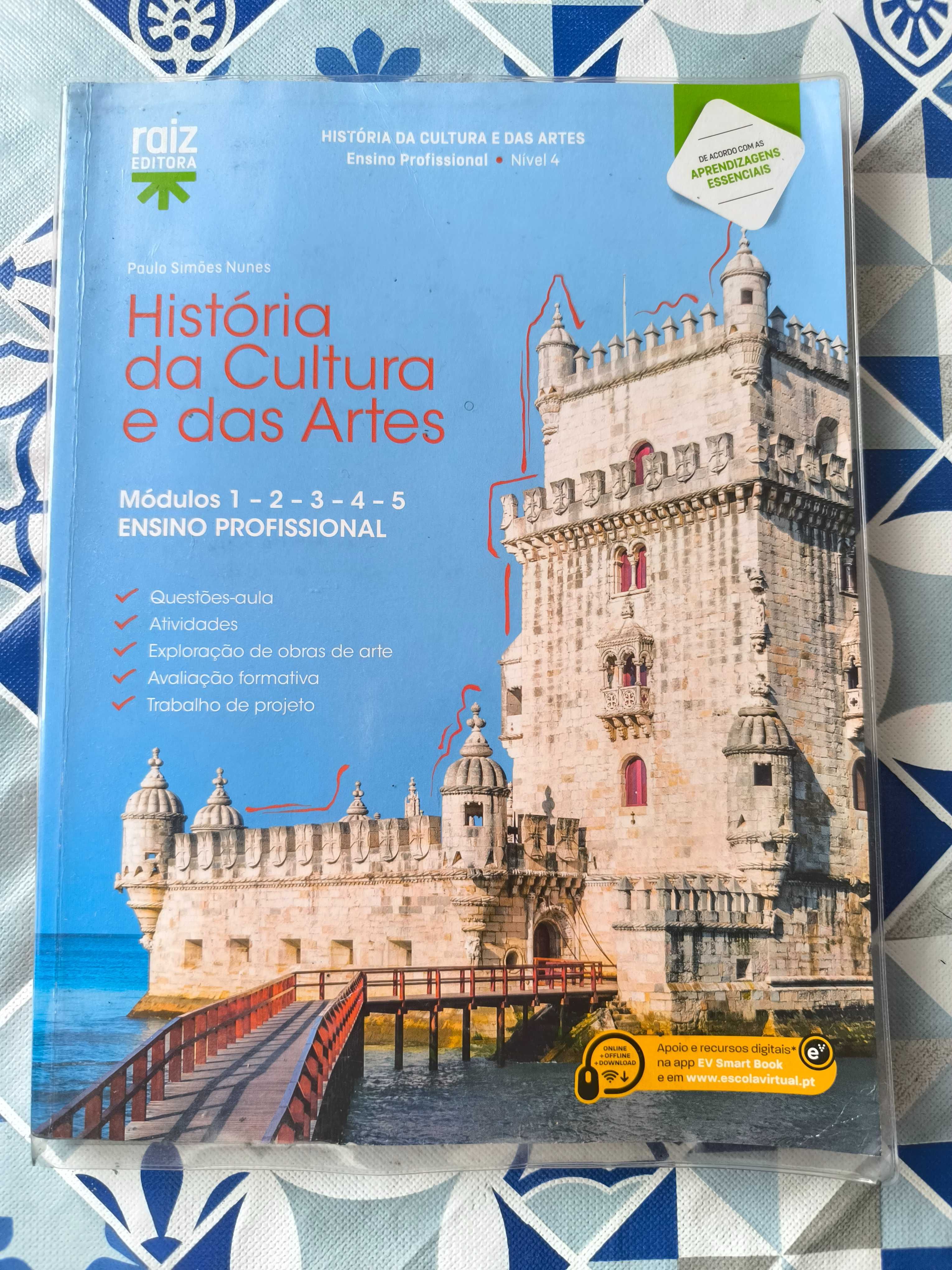 Livro História da Cultura e das Artes