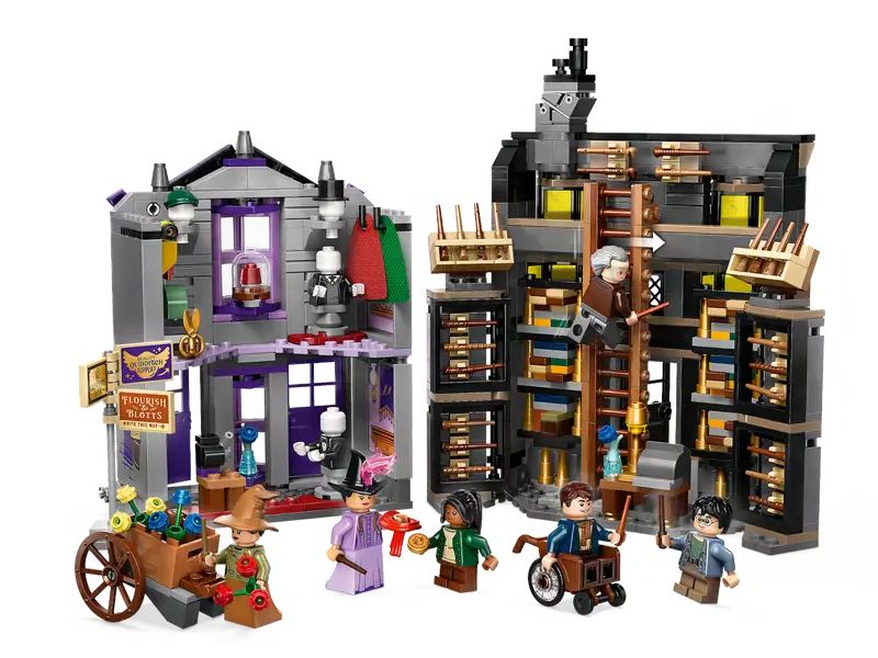 LEGO Harry Potter™ Sklepy Ollivandera™ i Madame Malkin 76439