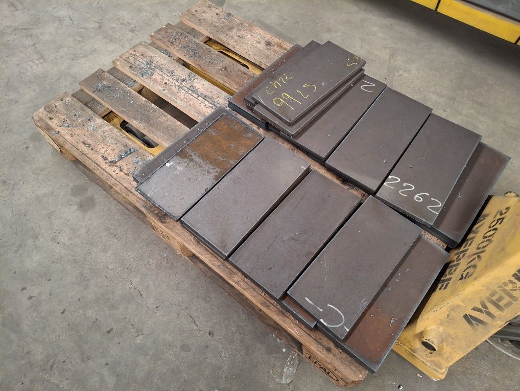 Chapa aço S355J2 para provetes de soldadura