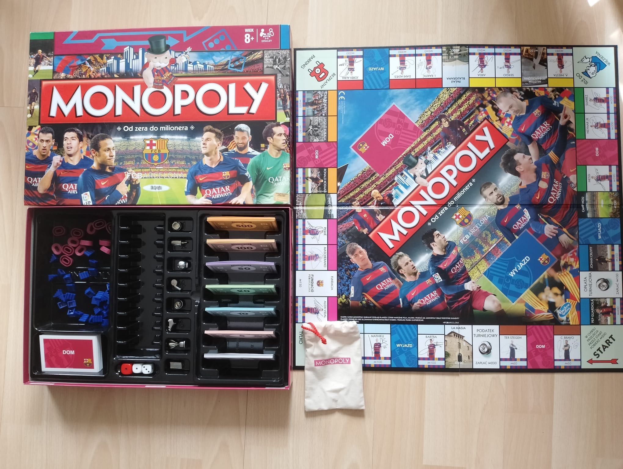 Monopoly Barcelona jak nowa praktycznie