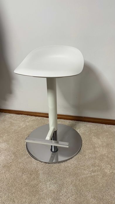 JANINGE - Banco alto, branco, 76 cm