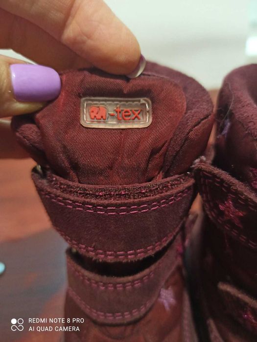 Дитячі зимові чобітки черевики Elefanten, (ботинки для дівчинки р. 22