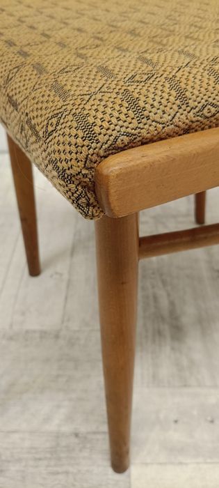 krzeslo krzesła komplet Czechosłowacja lata 70-te vintage design