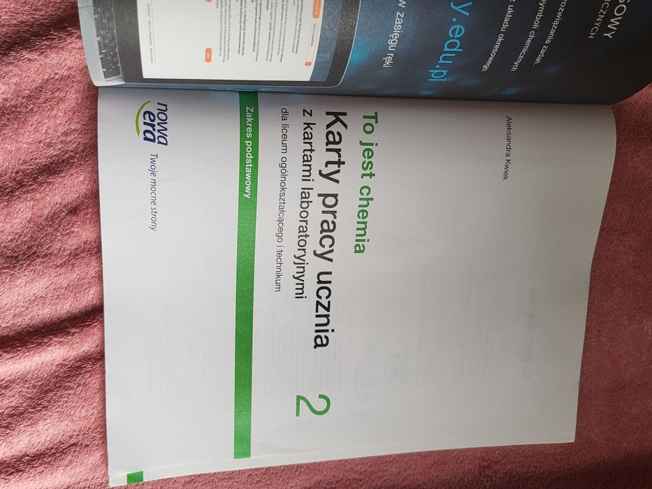 To jest chemia 2 karty pracy ucznia