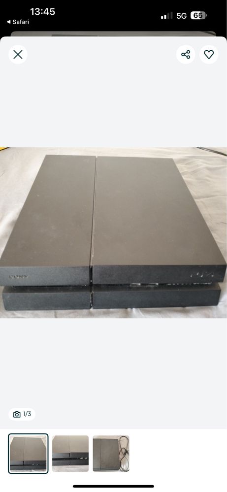 Ps4 fat de 1T sempre bem estimada.