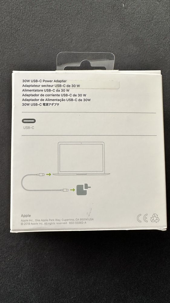 Oryginalna ładowarka do iphone 30w usb-c