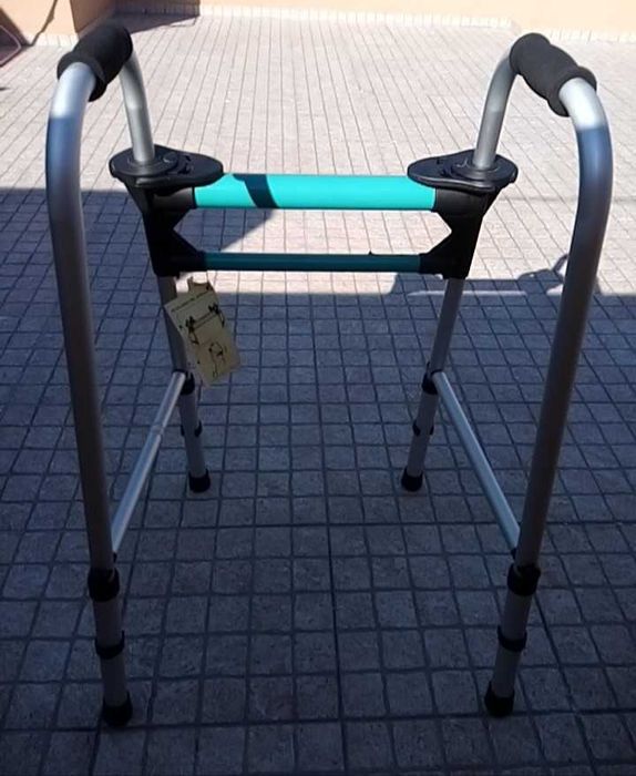 Andarilho Forta Fixo e Dobrável verde