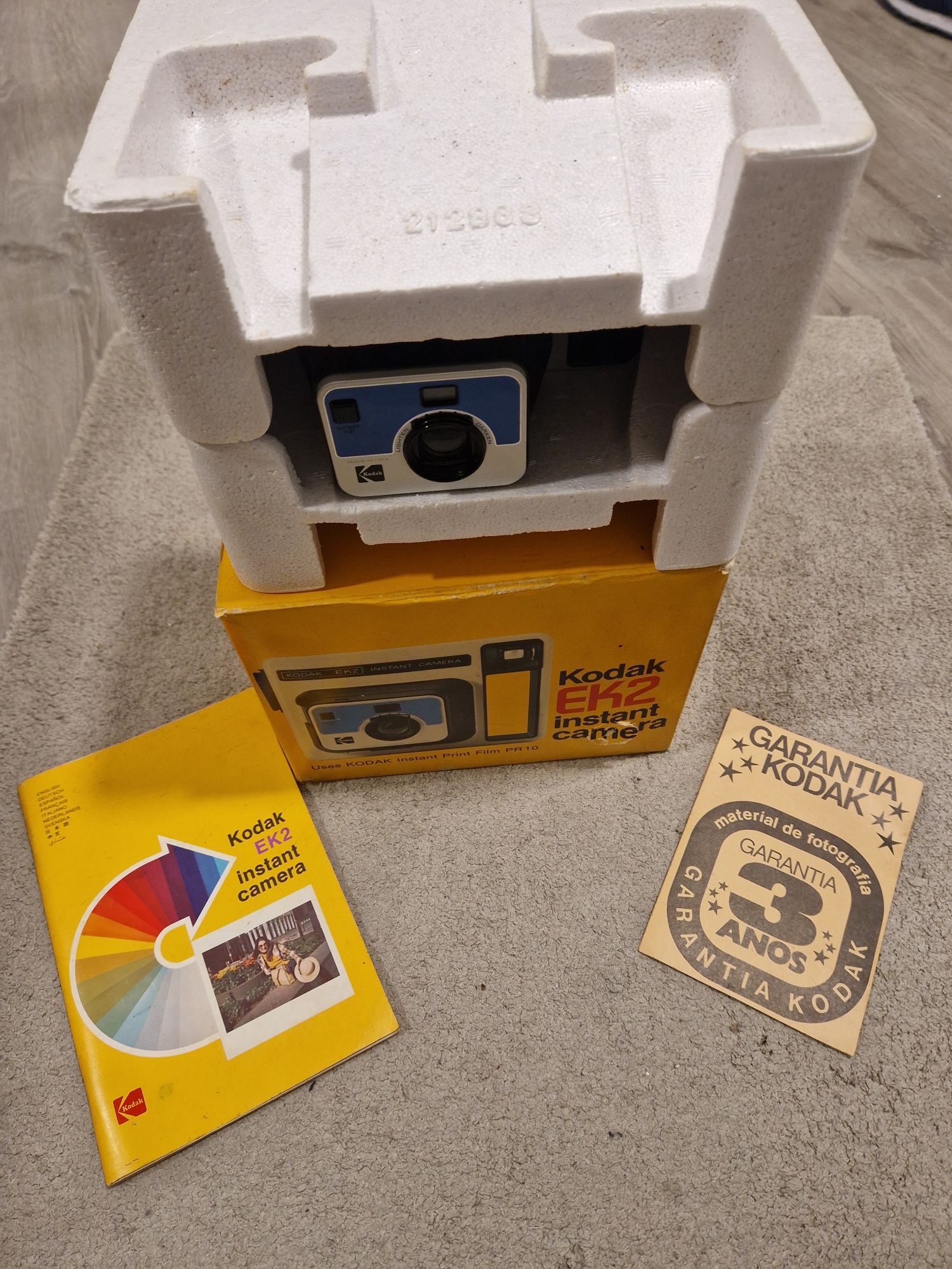 Maquina fotografica Kodak ek2 instant camera