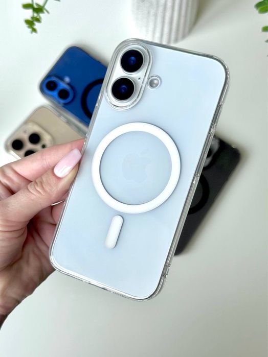 Чохол прозорий iPhone Pro Max чехол MagSafe айфон про макс 16 чехол
