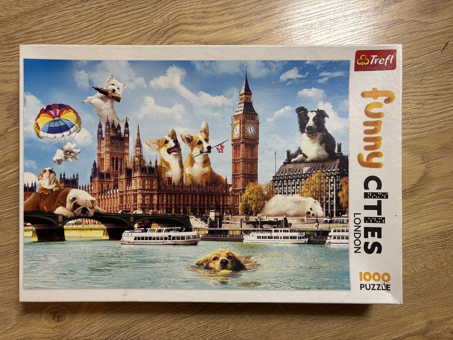 Puzzle polskiej marki Trefl 1000 szt
