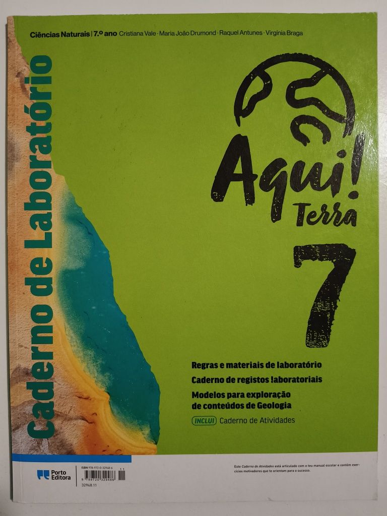 Caderno de atividades Ciências 7 ° ano
