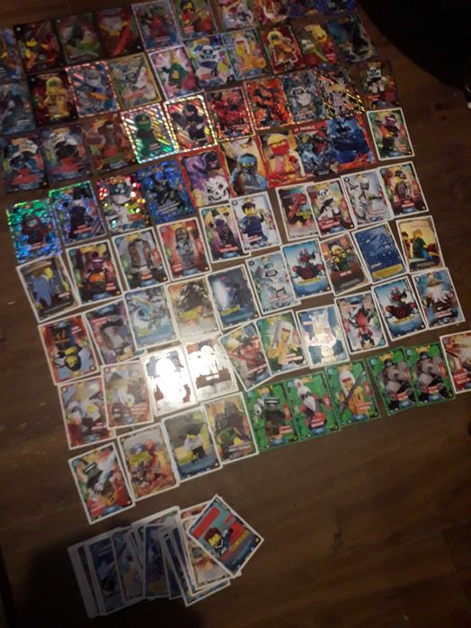 karty ninjago 120 sztuk