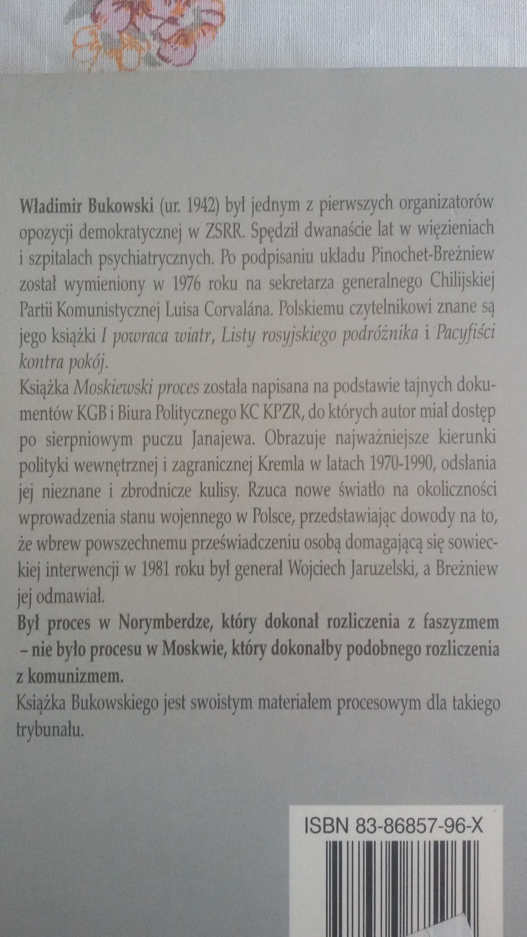 Moskiewski Proces, Władimir Bukowski