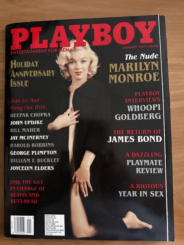 Merilyn Monroe - Playboy - Janeiro 1997