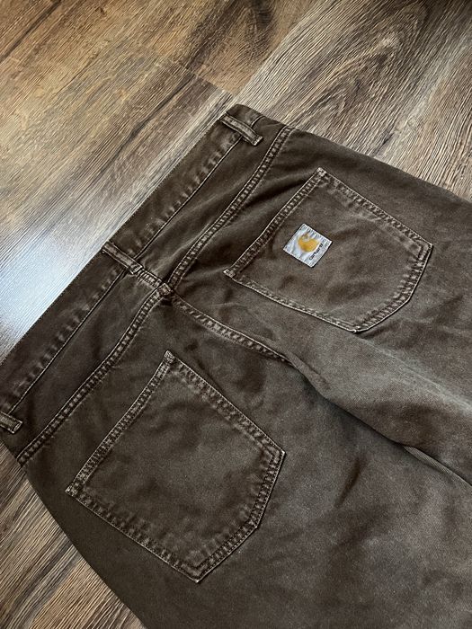 Коричневі джинси Carhartt
