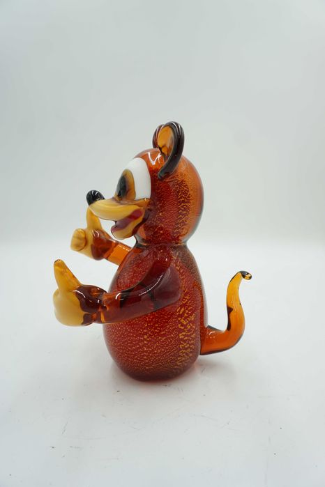 SZKŁO w stylu murano figura myszka