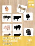 [22] Cartões | Sombras | Montessori | Quinta