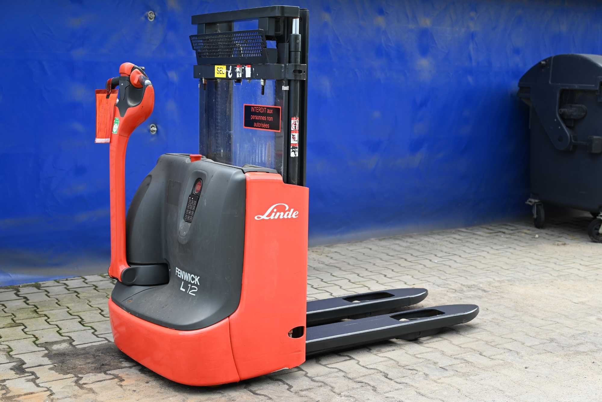 Paleciak elektryczny Linde L12 Duplex 210cm 2017rok FHP 283