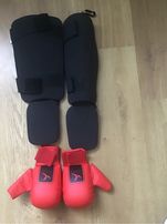 Ochraniacze + rekawice  do karate