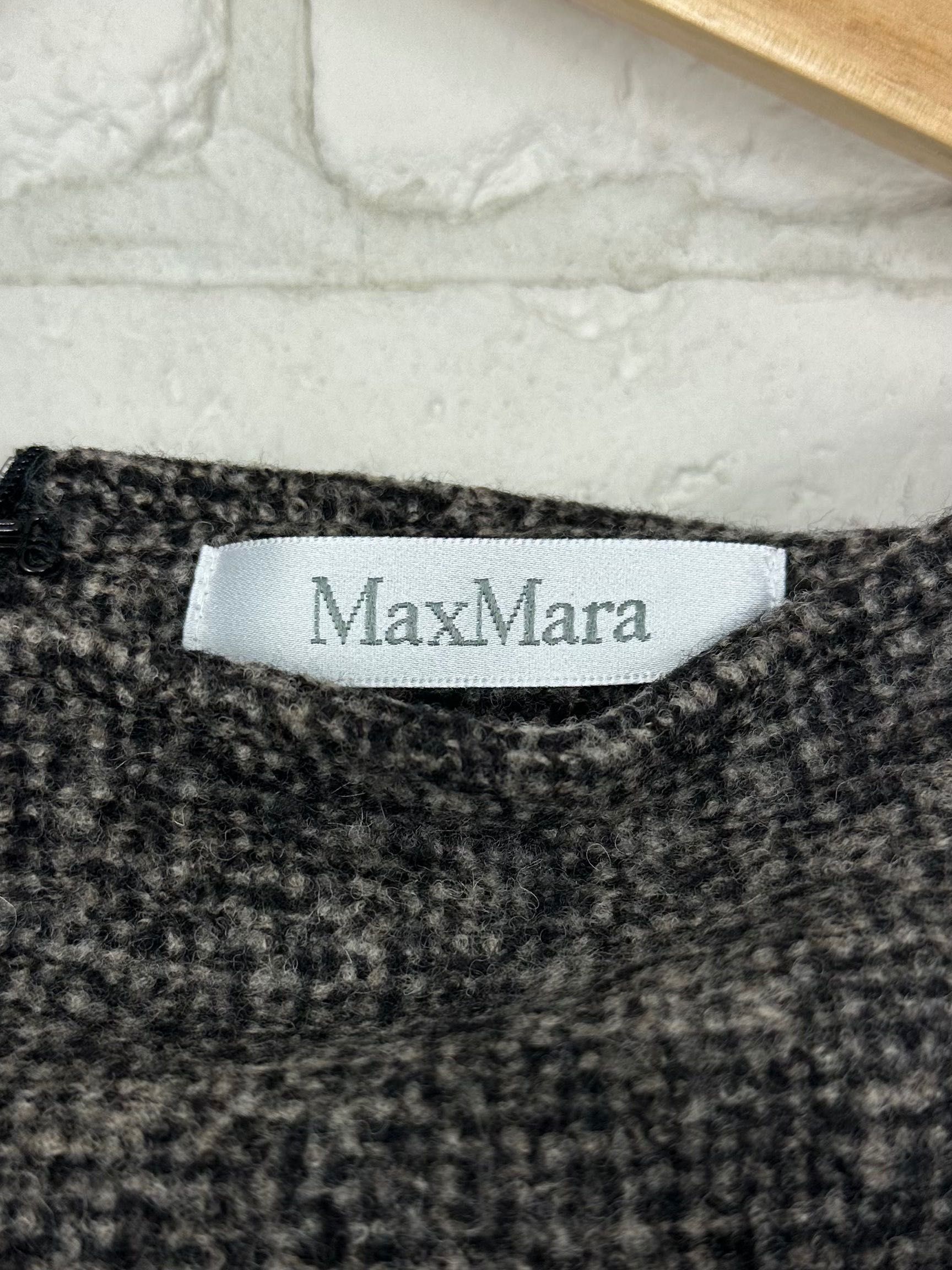 Wełniana spódnica Max Mara; spódniczka